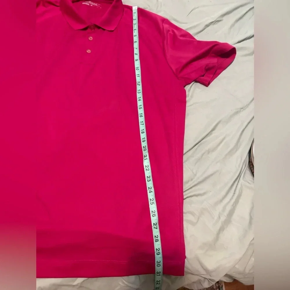 Nike Golf Tour Performance Mens pink golf polo XL